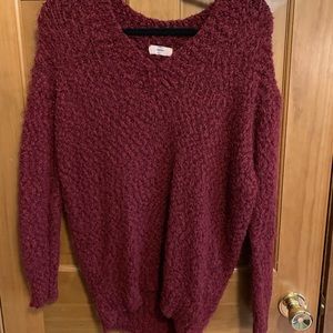 Red sweater